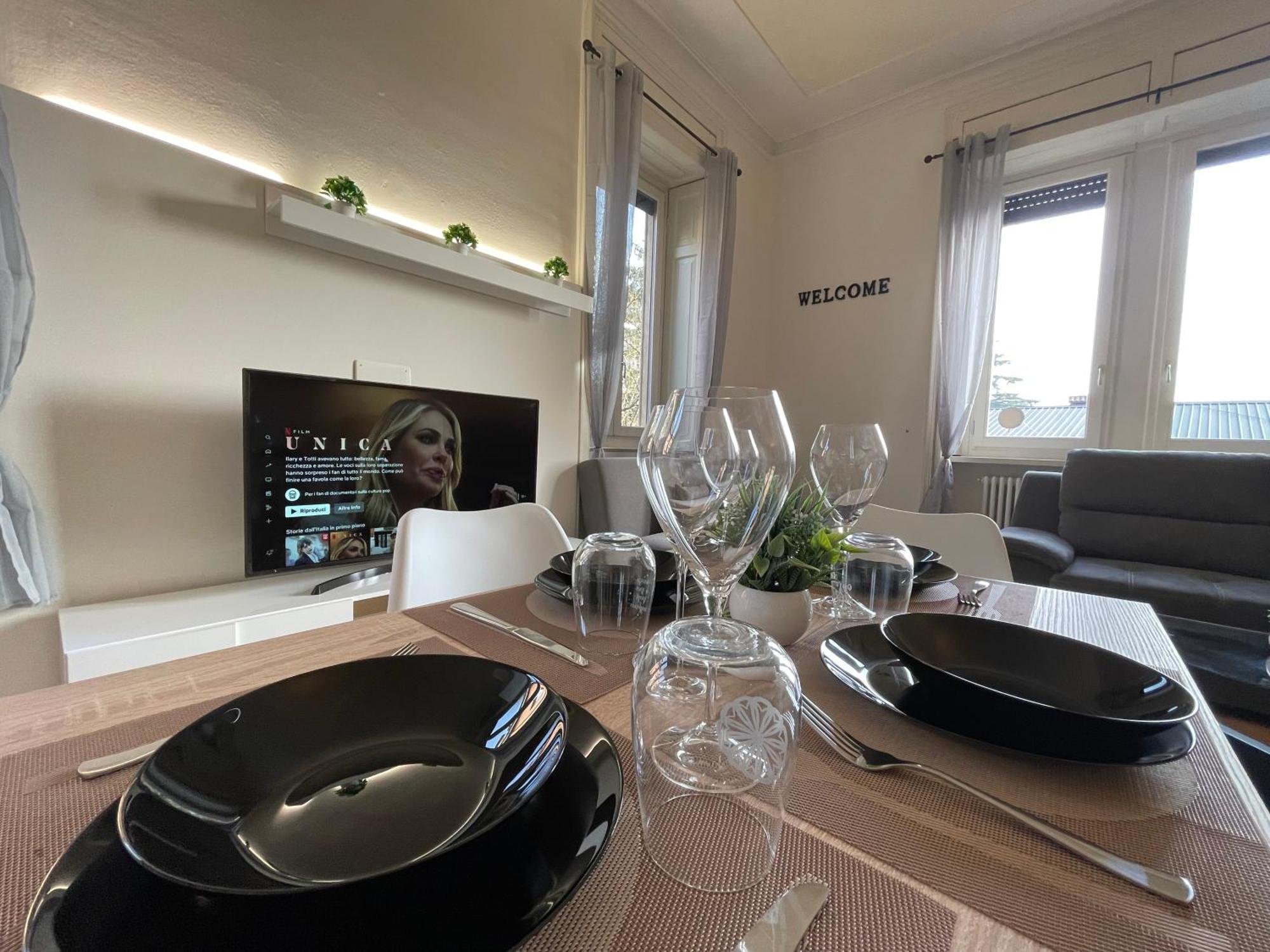Apartamento Bg Royal Con Parcheggio - Vista Citta Alta Bérgamo